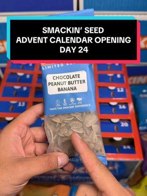 LAST DAY of the Smackin’ Advent Calendar Opening Day 24! #sunflowerseeds #smackinsunflowerseeds #adventcalendar #tiktokdeals 