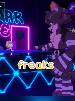 smack talked by an actual creature @fleshydeers #vtuber #vtuberclips #twitchtok #animeboy #anime #vrchat #lowpoly