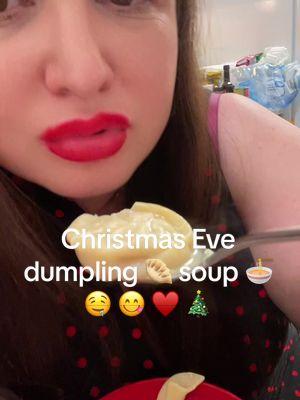 When you accidentally whip up the yummiest chicken dumpling eggdrop vegetable noodle soup real quick on Christmas eve. 🫶🏻🥰♥️💫🎄🥹🍲🍜 (oh and corn bread, haha 😂-all soooo good 🤤 😋) #imadethat #christmasevemeal #homemadesoup #dumplingsoup #eggdropsoup #veggiesoup #noodlesoup #yumtimes 