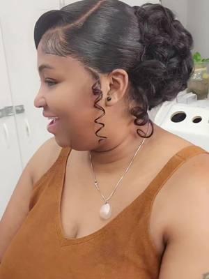 #bridehairstyle #updo #weddinghairstyle #sidepart #mountvernonhairstylist #mountvernonsalon #bronxhairstylist #mountvernon #newrochelle  #happyclient #hairbrained_official #frontalinstall #weddingbells #wedding #foryoupage #foryou #fypシ ..