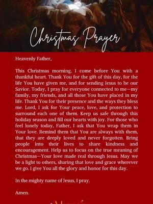 ✨️💜🦋Morning Prayer🦋💜✨️ #morningprayer #dailyprayer #inspirationalprayers #prayers #spiritual #prayer #thankyoulord #thankyoujesus #thankyougod #gratitude #peace #healing #mindfulness #mindset #motivation #MentalHealth #godisfaithful #godisgood #godisworthy #thankgodforjesus #christmas2024 #christmasprayer #christmasprayers 