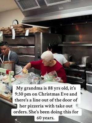 When I complain about how tired I am and how my body hurts, I think about my grandma who has cooked in her pizzeria for 60 years everyday, day and night. She is the most incredible woman I have ever met and refuses to stop working.  My grandma is the biggest role model in my life and the most amazing human.  If you live near Jensen beach, FL, you need to go to Original Anna's Pizza if you haven't already tried 🍕🍝 #annaspizza #originalannaspizza #jensenbeach #florida #nypizza 