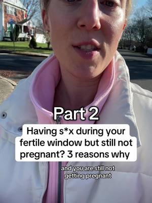 Part 2: three reasons why you might not be getting pregnant even if you’re having s*x during your fertile window ##ttcjourney##fertilitynutritionistcoaching##infertilitychallenges##pcospregnancyjourney##prenatalnutritionist##ivfpreparation##prenatalsupplements