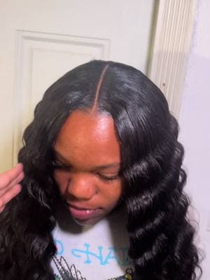 Quick Weave Buss Down With Crimps 🔥😍 #albanygahairstylist #albanystateuniversity #quickweave #hairstylist 