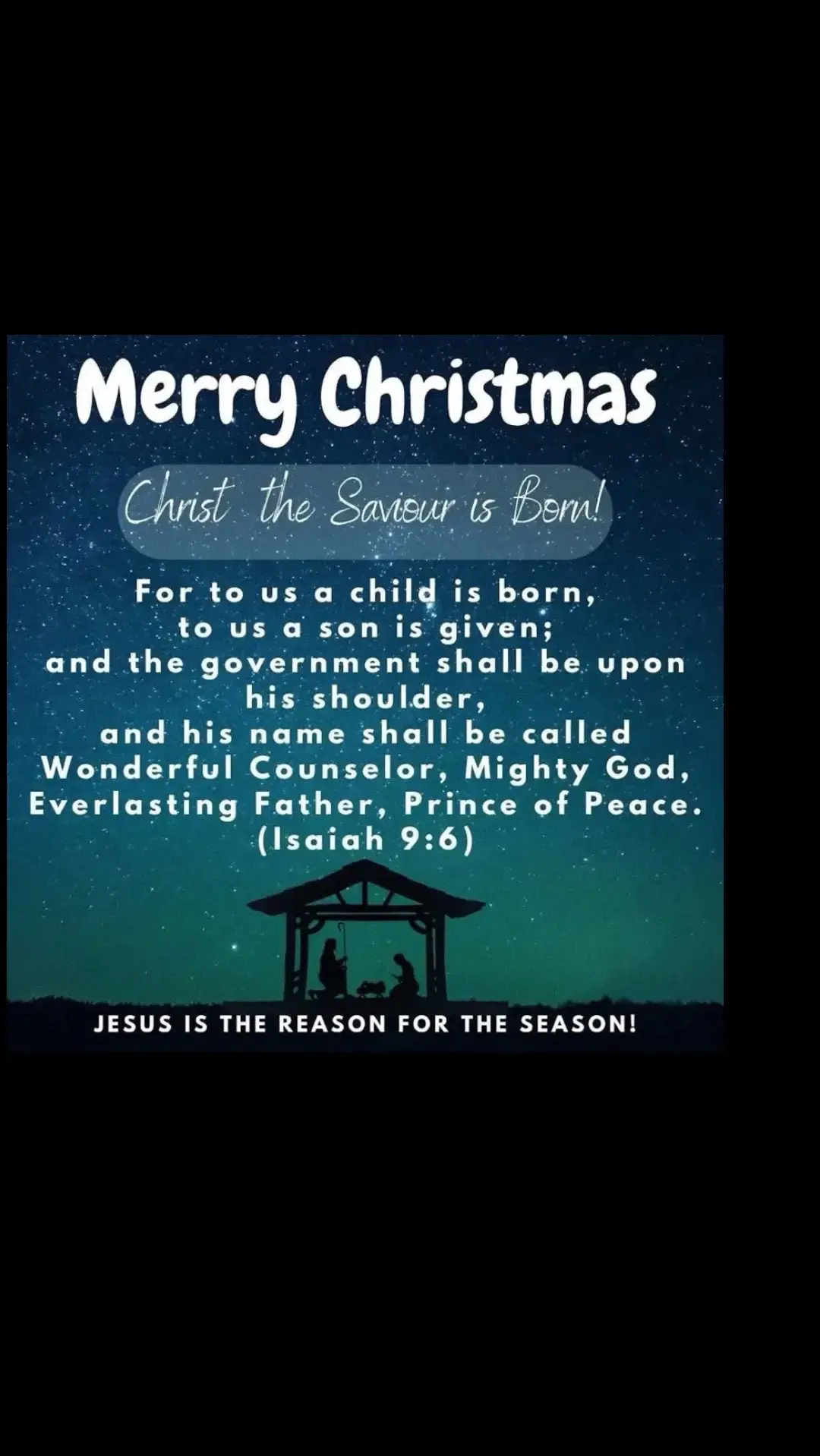 #merrychristmas #happybirthdayjesus #jesusisthereasonfortheseason  #Jesus #God #fathersonandtheholyspirit #areyoureadyforjesusreturn #godissayingtoyoutoday #prayer #godknowseverything #irepentformysins #thedevilisaliar #jesusdiedonthecrossforyoursins #jesuslovesyou #onlyonewaytoheaven #christian #christantiktok #sscountryprincess #countryprincessjferr#countryprincess  #teamcountryprincess #muchloveandbighugs #amosandjennifer #🙌🙌🙌🙌 #🙏🙏🙏🙏 #injesusnameiprayamen 