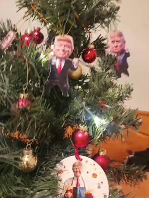 Finally got my tree up!❤️🎄#merrychristmas #TrumpTree  #trump #maga #conservative #trumpdance #Christmas #ChristmasTree #mypresident 