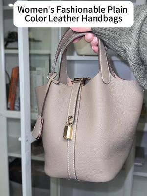 Looks just like the luxury onel #cutebag #tiktokshopfinds #picotin #luxurybag #leatherbag 