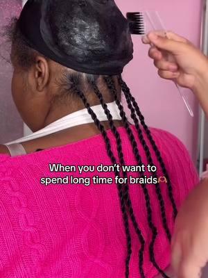 Half quick weave half braids #fyp #foryourpage #howto #braidtutorial #braidstyles #braids #hairstyles #herdreamshair #braidstalk #bohobraids #hairbulk #braidedwig 