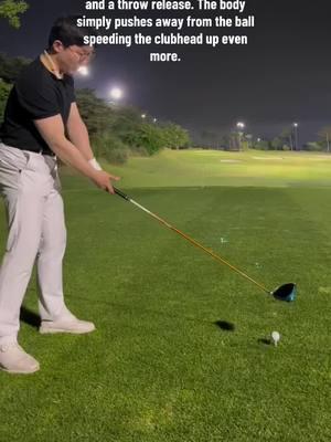 Utilize a throw release to deliver the clubhead with maximum speed. You will slightly push the balls of your feet to add more speed!#golf #golftiktokers #golftiktok #golfcoach #toddheuglygolf #wasatchgolfacademy #pga #golfswing #golfinstruction 