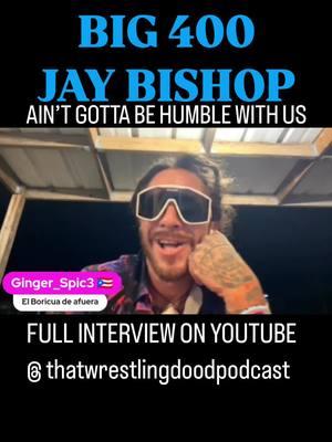 Aye @ginger_spic3 & I are all about that EGO. Ego’s sell tickets..    FULL INTERVIEW with @thehustleweight JAY BISHOP is up on YouTube @ thatwrestlingdoodpodcast ( https://youtu.be/uacmkGCJp3A?si=qii3LfIo1S7STOjr ).    Don’t forget to LIKE, COMMENT, SHARE & FOLLOW.. . . . .  #jaybishop #big400 #indywrestler #indywrestlingmatters #indywrestling #thatwrestlingdood #wrestlingpodcast #podcast #luchalibre #supportindywrestling #supportindependentwrestling #gingerspice 