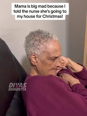 Mama has no awareness of holidays anymore. BUT I DO! This year, I deserve not to be miserable and in tears half the day! 🙌🏾🤣💜 #dementiacare #caregiverlife #dementia #caregiver #endalz #patience #alzheimer #mama #dementiaawareness #dementiajourney  #dementiacaregiver #motherdaughter #family #memorycare #Love #memorycareunit #patience #ournewnormal #seniors #newnormal #makingthebestofit #foryou  #foryoupage  #fy #fyp #foryourpage #christmas #thegrinch #holidays #houston #ravens 