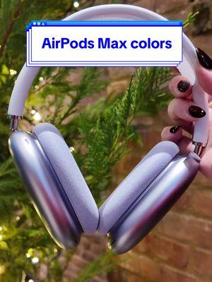 These AirPods Max colors are 😍 which color were you hoping to get or think makes the best gift 🤗 #airpodsmax #appleairpodsmax #appleairpods #airpods #newairpods #airpodsmaxusbc #airpodsmax2024 #christmashaul #giftideas #gifts #techtok #tech #airpodsmaxcolors #tomsguide 