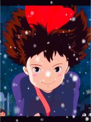 Not a Christmas Edit but Merry Christmas 🎁😊 #anime #studioghibli #kikisdeliveryservice #animemovies 