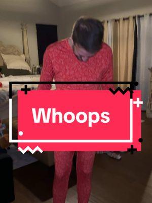 Be sure to check ALL family Christmas pjs fit! 😂😂 #hubbywifeylove #toosmall #matchingpjs #family #familypjs #holidaytraditions #coupleshumor #whoops 