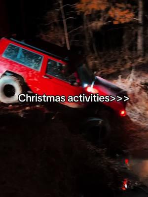 My Christmas activities are cooler than yours #CapCut #xj#jeep#ducks#muddin#trails#riding#redjeep#bigtires#flex#bluecollar#playtoy#christmas#fun#moneypit