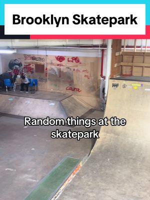 Random skatepark in Brooklyn, NY #skatepark #nycskateboarding #Skateboarding #indoorskatepark #skatelife 