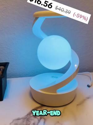 Creative Design Table Lamp – 59% Off Year-End Sale!   #YearEndSale #TableLamp #WirelessCharging #HomeDecor #RGBNightLight #GestureControl #DecorativeLamp #BudgetFriendly #SmartLighting #fyp #Foryou #Tiktok #shopping #ligh 