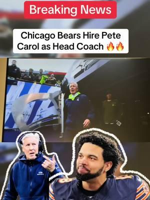 "Breaking: Pete Carroll Hired as Head Coach of the Chicago Bears!" #PeteCarroll   #ChicagoBears   #NFLC coaching   #BearsNation   #FootballNews  