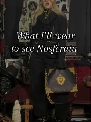 Happy Nosferatu day! Guess which fit I’m actually gonna wear #nosferatu #gothstyle #vampcore 