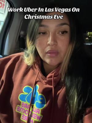 Working Uber on Christmas Eve 🎄🚘 #Uber #lasvegas #lasvegasstrip #uberdriver #vlogs #vegas #fyp #lasvegastiktok #uberstories #ubereats #uberride #ashleytrevino 