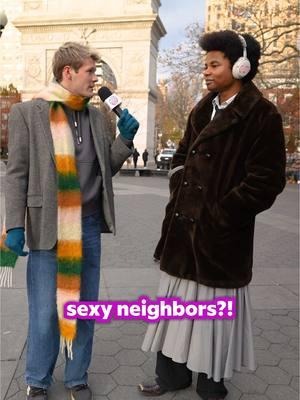 E1059: Merry Christmas to all, but especially the hot neighbors 🤩 #WhatsPoppin #todd #christmas #nyc