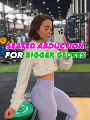 Apply for my 1:1 Online Coaching for more personalized guidance If you want to build a shelf with hip abductions, try these two tips: 1. Ditch the upright posture: Leaning forward, like you're sticking your butt out, targets the upper glute max and reduces piriformis (deep hip muscle) engagement. 2. Slow and controlled reps: Avoid quick, small reps. Instead, focus on the full range of motion to fully shorten (squeeze) the glutes. By making these adjustments, you'll be on your way to building a shelf. #seatedabduction #abductionmachine #hipabductor #hipabductionmachine #hipabductions #gymtips #gymtipsforwomen #glutes #glutegrowth #glutegrowthtips #glutegains #girlpower #buildglutes #growglutes #trainingtips #fitnesstips #buildashelf #gluteshelf #gluteshelfworkout 