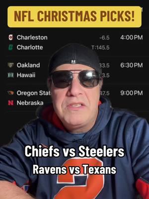 NFL Christmas Day Winners! Both Steelers vs Chiefs and Ravens vs Texans. Plus more strong NCAAB & NBA Basketball Picks. #nflpicks #basketballpicks #sportspicks 