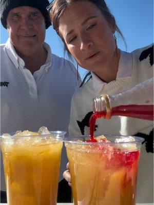 Caribbean Romance Rum cocktail!! Tastes like vacation!  #drinks #cocktails #drinkideas #golf #golfcart #cartgirl #bevcart #thedukegolfcourse #rum #bacardi #tropicaldrinkrecipe 