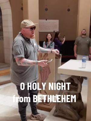 Merry Christmas! O HOLY NIGHT - from Bethlehem - an extremely unplanned moment I will always remember! This was a holy moment that caught me off guard 😳🙏 #jesus #christmas #christmasmusic #bethlehem #christmassongs #christmassong #merrychristmas #oholynight #holynight #worship #christian #christmastime #christiansongs #christianmusic #christianity #worshipmusic #worshipsong #gospel #gospelmusic #church #singer #christianlife #comejesuscome #chrustiantiktok #christmastiktok #singer