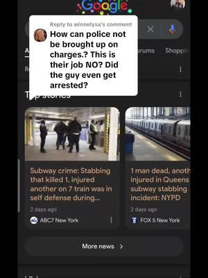 Replying to @winnelysa police are legally not obligated to help. multiple case law exists. protect yourself at all times. #governmentsucks #crime #police  #law #scotus  #subway 