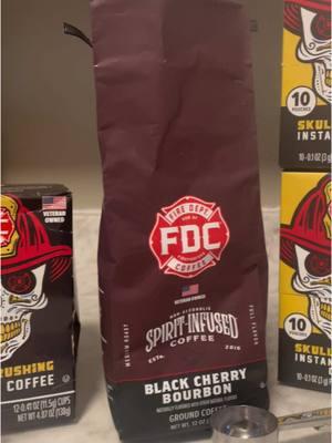 This coffee has the best aroma and also tastes great.  This isn’t my first time trying this brand but the first time trying black cherry bourbon.  Omg! #blackcherry #coffee #coffeetiktok #holidayhaul #labellasocialite #firedeptcoffee #veteranowned #coffeetime #aroma #espresso #latte 