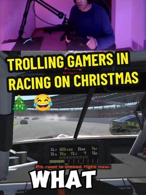 A Christmas Racing Special! Wrecking Gamers in Nascar During online Races on Christmas. #Racing #Troll #Nascar #Funny #Joke #Race #iracing #Nascarheat5 #longervideos #Hilarious #Crashing #Crash #racinggames #Trolling #Gaming #whome #Gamer #Wreckfest #Wreck #merrychristmas 