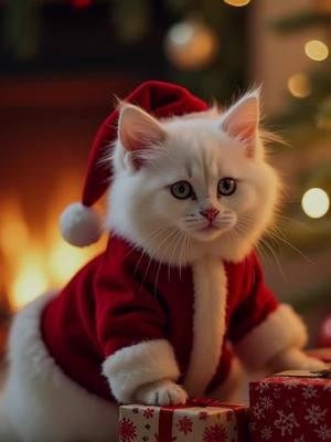 #cat_andcat #catsoftiktok #merrychristmas #merrychristmas #neyear #cats @cat_andcat