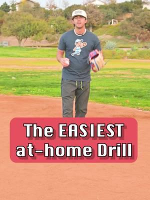 get the reps at home. Even for 3 min Remember if you can’t do these…be reallyyyy hard to field a live grounder #groundball #infield #fielding #infielddrills #fieldingdrills