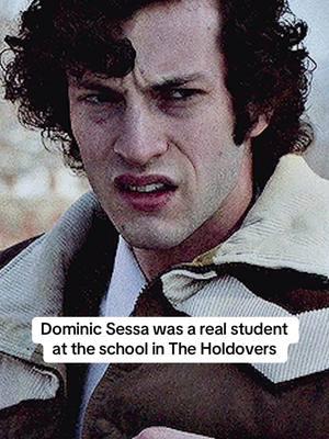 Dominic Sessa was a real student at the school in The Holdovers! #theholdovers #christmasmovies #christmasmovie #film #dominicsessa 