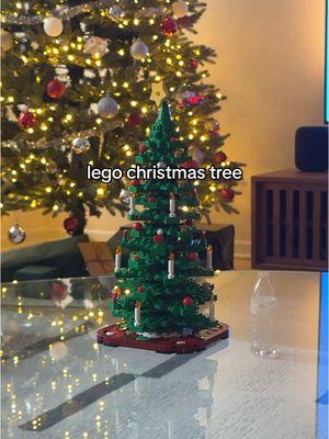 never too late to put up the lego christmas tree 🎄 happy holidays ☃️✨ #lego #legochristmastree #legotiktok #christmas #holiday 