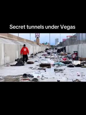 Pt2? #secret #tunnels #lasvegas #underground #scary #homless #fyp