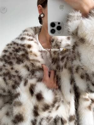 #fauxfurcoat #outfitinspo  #fauxfur #leopardprint #coats #tiktokshopfinds #MadeMYear #TikTokShopCreatorPicks #fashiontiktok 