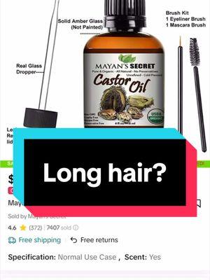 The SECRET IS OUT 🤫🤐 Castor Oil! Longer Hair? Yes please! Order NOW #scalpcare #castoroil #castoroilsecrets #castoroil #castoroilbenifits #ordernow #acalpcare #haircwre #eyebrowblindness #haircare #longerhair #longhairtricks #longerhairtricks 