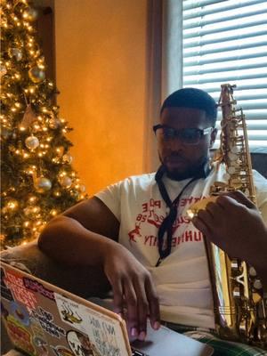 Merry Christmas and Happy Hondadays ✌🏾🎅🏾 #christeague #teaguetok #fyp #sax #saxtok #jazz #randb #christmas #holidays 