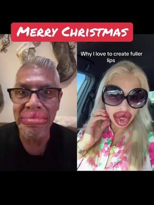 #duet with @YGB merry Christmas what do you think of my lips #fyp #lol #lips #foryoupage #blueline4life #viral #aldorsett #over50 #fypシ゚ #leo #fyp #skin 