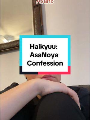 AsaNoya Confession | IM SORRY FOR THE WAIT IT’S BEEN BUSY HAPPY HOLIDAYS 😭❤️ #haikyuu #skit #nishinoya #noya #asahi #asanoya #anime #animetiktok #animetok #animefyp #foryoupage #foryou #fyp