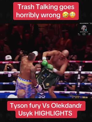 Tyson Fury vs Oleksandr Usyk HIGHLIGHTS #tysonfury #oleksandrusyk #boxing #boxinghighlights #fyp #usa🇺🇸 #usatiktok #usa 