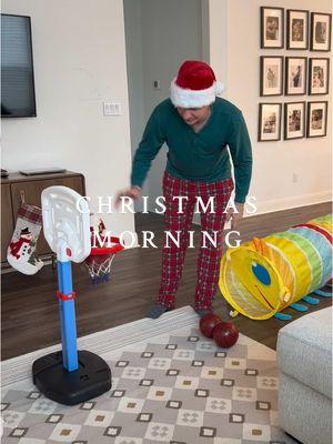 Christmas morning fun! I’m creating an obstacle course for my daughter to enjoy. It’s perfect for developing coordination, strength, and agility!” #ChristmasMorning #FamilyFun #ObstacleCourse #ActiveKids #ParentingGoals #CoordinationSkills #StrengthTrainingForKids #AgilityPractice #HolidayActivities #CreativePlay #HealthyHabits #ChristmasMemories