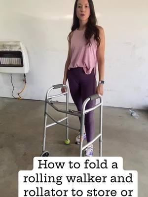 How to fold a rolling walker and rollator to transport or store. Link for rollator https://amzn.to/3PcewDO Equipment Store paid link!**** www.vipseniorcarespecialists.com/equipment Just had a recent surgery? New onset of pain? Or had a decline in mobility and balance? Still struggling? Reach out today to see how we can help. 567-454-1046 or www.vipseniorcarespecialists.com Disclaimer: this is not medical advice. Consult your doctor if you are having pain or mobility limitations. #caregiver #caregivers #caregiversupport #caregivertips #healthcare #health #healthcareworkers #pain #geriatrics #falls #fallprevention #parkinsons #rollingwalker #stairs #dementia #homecare #homehealth #wellness #stna #cna #nurse #surgery #tka #orthopedics#surgeryrecovery #surgerypain #kneepain #kneereplacement #totalkneesurgery #physicaltherapy #physicaltherapist #physicaltherapyassistant #physicaltherapystudent #seniors #seniorcitizens #seniorcare #seniorcaregiver #seniorliving #rollator #AdaptiveEquipment #mobilitytraining #mobilityaides #fyp #cnasoftiktok #nursesoftiktok @lynlemon361 