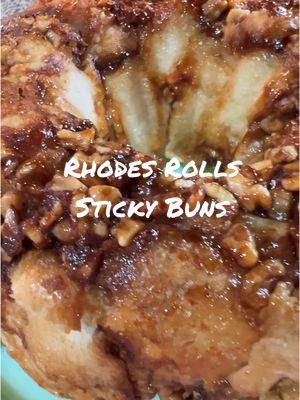 Sticky Buns. Everyone loved them! Christmas morning breakfast. #stickybuns #cinnamonroll #breakfast #christmas 