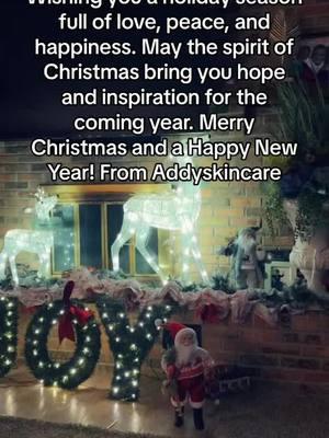 Wishing you a holiday season full of love, peace, and happiness. May the spirit of Christmas bring you hope and inspiration for the coming year. Merry Christmas and a Happy New Year! From Addyskincare #Skincare #viral #tiktokfamous #glowskincare #viralbeauty #viral #viraltiktok #turmericsoap #viral #fyp #TikTokShop #skin#fyp> #viralskincare