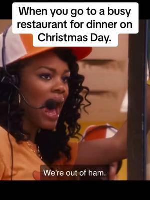 When you try to go out for dinner on Christmas Day and every restaurant has run out of food. #christmas #food #christmasday #foodies #christmas2024 #madea #teyanataylor #funny #humor #funnyvideo #christmasday2024 