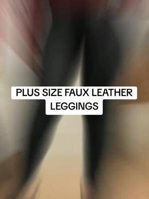 #tiktokshopyearendsale #newyearnewaura #nalestreasures #plus #plussize #plussizefashion #legging #fauxleather 