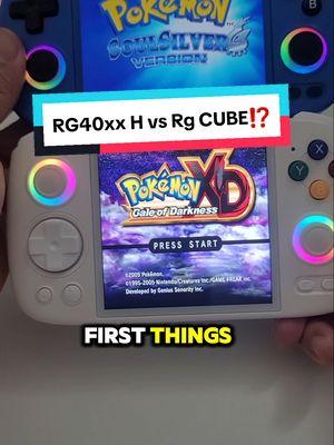 Replying to @xoxosideshowbob here's the differences between handheld emulators #rg40xxh #rgcube my favorite console to play your old school consoles #ps1 #nds #ps2 #gamecube retro games come pre-loaded on each one #retrogames  cube has the gen 4-5 pokemon games  Which one would yall pick⁉️  let me know if you have any questions or games you need me to look up #retrogaming #gaming #emulator #90skids #nostalgia #nostalgic #videogames #handheld #gamingconsole #AnbernicRgcube #giftideas #guygifts #pokemon #holidaygift #bdaygift 